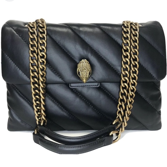 Kurt Geiger Handbags - Kurt Geiger Large Kensington SoHo Soft Leather Shoulder Bag